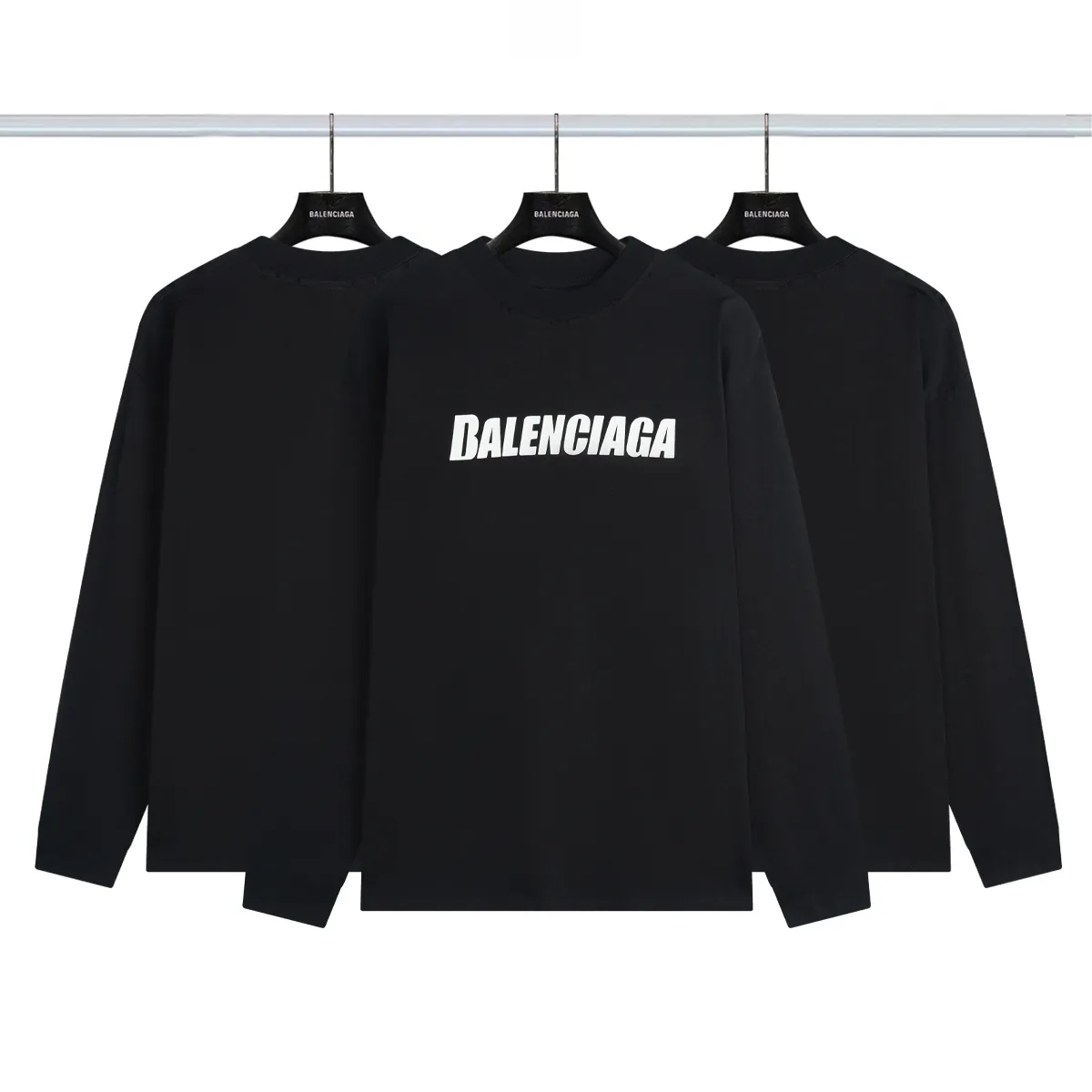 Balenciaga T💰P105 Classic LOGO 32s 240 +Sizes ＋ Logo : Black Sizes：xs-L